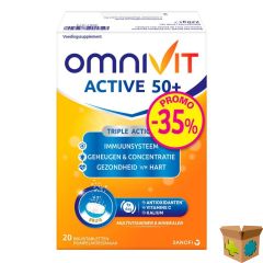 OMNIVIT ACTIVE BRUISTABL 50+20 PROMO -35%