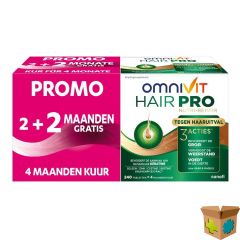 OMNIVIT HAIR PRO NUTRI REPAIR COMP 120+120 PROMO
