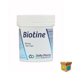 BIOTINE 300Y CAPS 100 DEBA