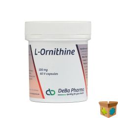 L-ORNITHINE CAPS 60X500MG DEBA