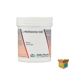L-METHIONINE +B6 CAPS 100X500MG DEBA