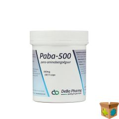 PABA CAPS 100X500MG DEBA