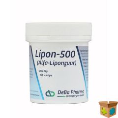 LIPON CAPS 60X500MG DEBA