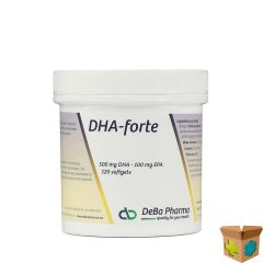 DHA FORTE CAPS 120X500MG DEBA