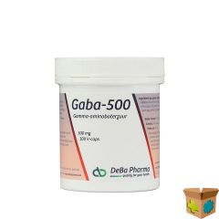 GABA 500 CAPS 100 DEBA