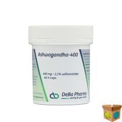 ASHWAGANDHA 400 V-CAPS 60 DEBA