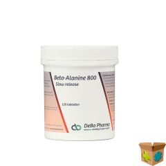 BETA-ALANINE 800MG SLOW RELEASE COMP 120 DEBA