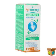 PURESSENTIEL ADEMHALING KEELSPRAY 15ML