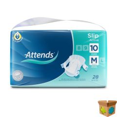 ATTENDS SLIP ACTIVE 10 MEDIUM 1X28
