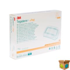 TEGADERM + PAD 3M TRANSP STERIL 9CMX15CM 25 3589