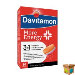 DAVITAMON MORE ENERGY 3-IN-1 COMP30