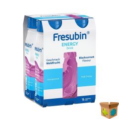 FRESUBIN ENERGY DRINK ZWARTE BES FL 4X200ML