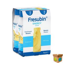 FRESUBIN ENERGY DRINK BANAAN FL 4X200ML