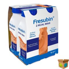 FRESUBIN 2KCAL DRINK MAX PERZIK FL 4X300ML