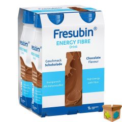 FRESUBIN ENERGY FIBRE DRINK CHOCOLADE FL 4X200ML