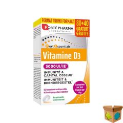 VITAMINE D3 3000 IE FORTE PHARMA CAPS 120