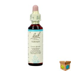 BACH FLOWER REMEDIE 31 VERVAIN 20ML