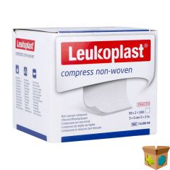 LEUKOPLAST COMPRESS N/WOVEN ST. 5CMX5CM 50X2