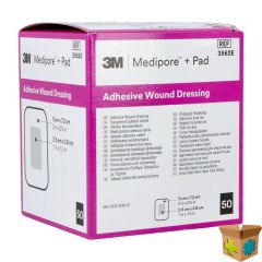 MEDIPORE + PAD 3M 5X 7,2CM 50 3562E