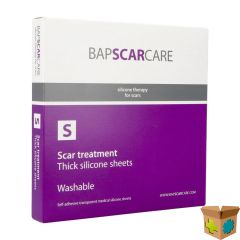 BAP SCAR CARE S SILICOONVERB ADH 5X20CM 2 STUKS