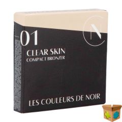 COULEURS DE NOIR CLEAR SKIN COMP. BRONZER 02 LIGHT
