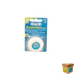 ORAL-B FLOSS ESSSENTIAL FLOSS MINT WAXED 50M