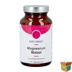 BEST CHOICE MAGNESIUMMALAAT 500 V-CAPS 120 NL