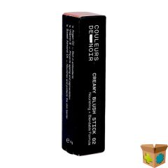 COULEURS DE NOIR CREAMY BLUSH STICK 02 S. PINK