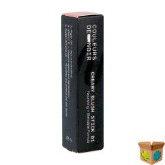 COULEURS DE NOIR CREAMY BLUSH STICK 01 SW. PEACH