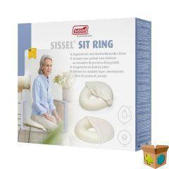 SISSEL SITRING OVAAL MET HOES WIT