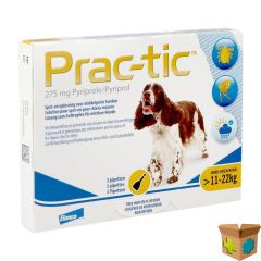 PRAC-TIC SPOT-ON A/VLO-TEEK HOND MIDDEL PIP.1X3