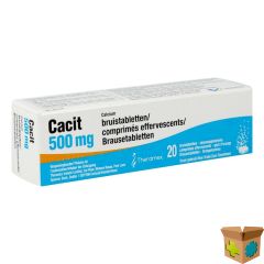 CACIT 500 BRUISTABLETTEN TUBE 20X500MG