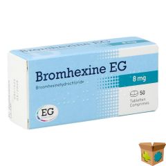 BROMHEXINE EG TABL 50 X 8MG