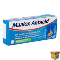 MAALOX ANTACID 200/400 COMP 40