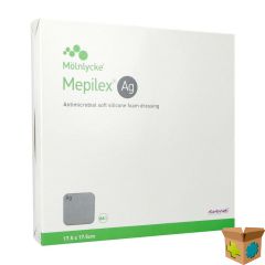 MEPILEX AG VERBAND STERIEL 17,5X17,5CM 5 287321