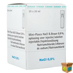 MINI PLASCO NACL 0,9 % AMP20X20ML