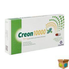 CREON 10000 CAPS MAAGSAPRESIST HARD 20 X 150 MG