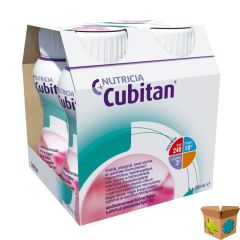 CUBITAN AARDBEI 4X200ML
