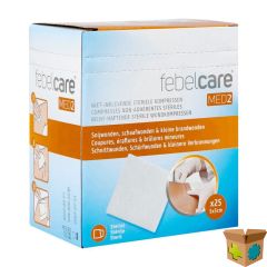 FEBELCARE MED2 KOMP.N/INKL. STER. 5,0X 5,0CM 25X1