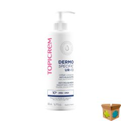 TOPICREM UR10 CREME SMOOTHING A/RUWHEID 500ML