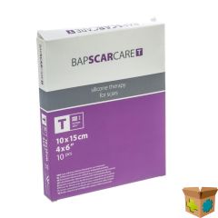 BAP SCAR CARE T VERB DUN TRANSP 10X15CM 10 601015