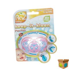 RAZ BABY KEEP IT CLEAN FOPSP BETTY BUTTERFLY PINK
