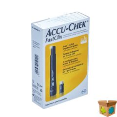 ACCU CHEK FASTCLIX (PRIKKER+LANCET 1X6)05864666171