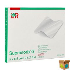 SUPRASORB G KOMPRES NEW 5X6,5CM 5 33630