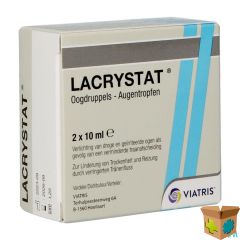LACRYSTAT COLLYRE FL 2X10ML NF