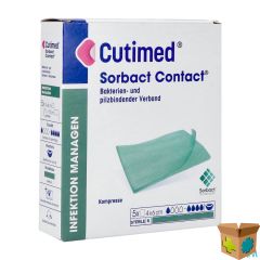 CUTIMED SORBACT CONTACT KP 4X6CM 5
