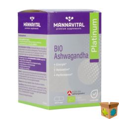 MANNAVITAL ASHWAGANDHA V-CAPS 60