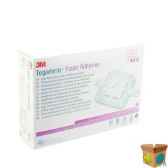 TEGADERM FOAM DRESSING ADH 8,80X 8,80CM 10 90610