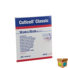 CUTICELL CLASSIC GAASKOMPRES 10,0X10CM 10 7253802