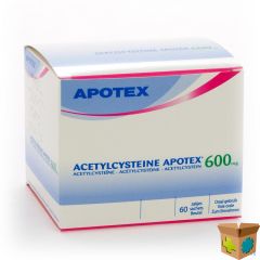 ACETYLCYSTEINE APOTEX SACH 60 X 600 MG